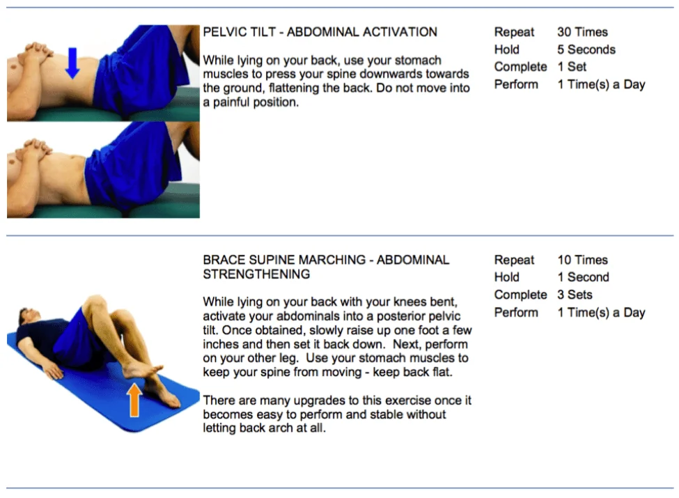 Abdominal Workout | Foothills Sports Medicine