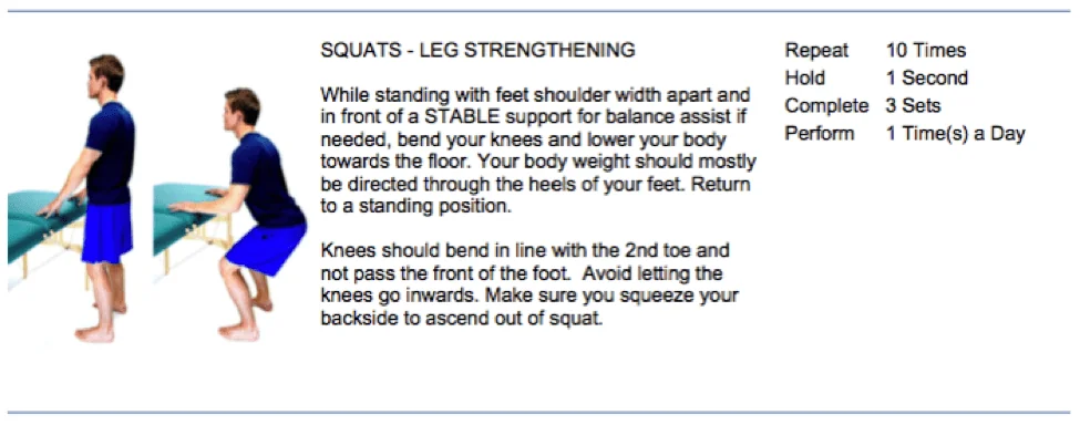Leg Strengthening - Squats | Foothills Sports Medicine