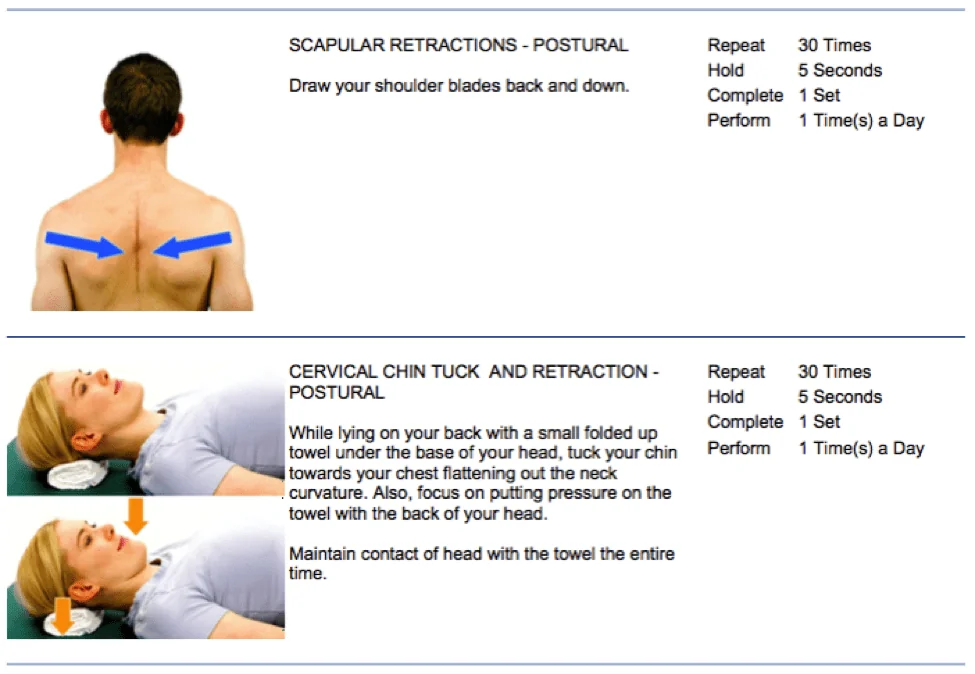 Postural Exercise | Foothills Sports Medicine