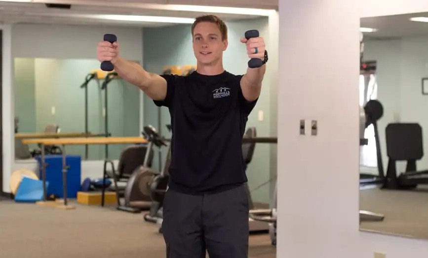 Shoulder Exercise With Foothills Sports Medicine