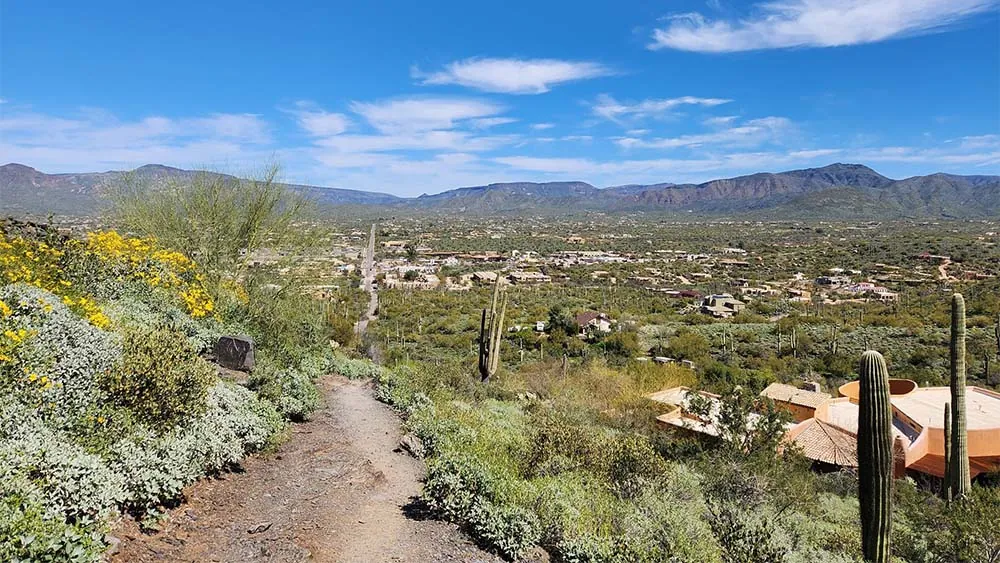 Black Mountain Trail in Cave Creek, Arizona