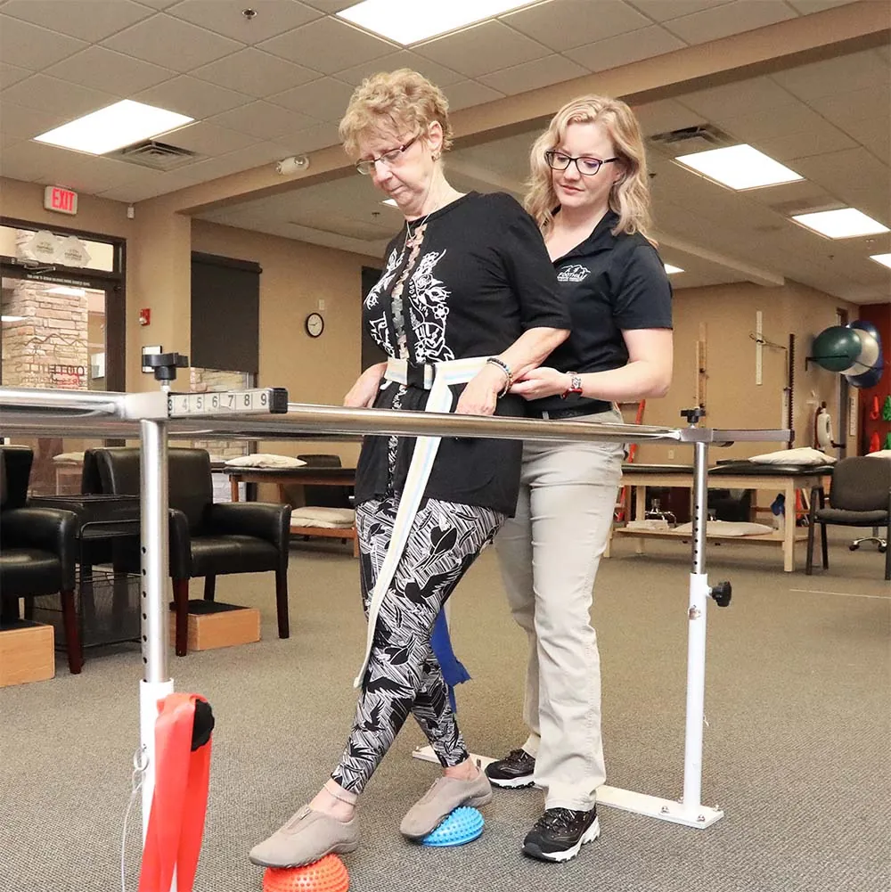 One benefits of choosing physical therapy is improving balance coordination.